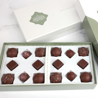 Assorted boxed chocolates, Rocky Mountain Chocolate Factory, Highland, truffles
