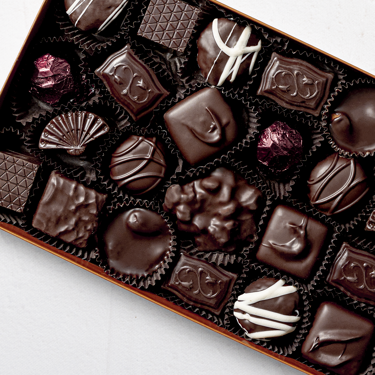 Dark Chocolate Assorted Gift Box 14.5 oz. - rmcfshop