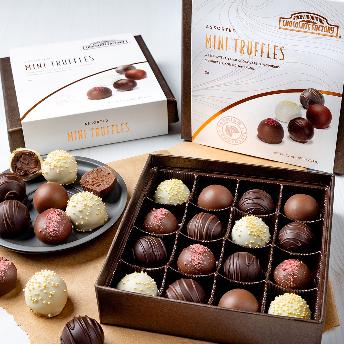 Mini Gourmet Truffles Gift Box