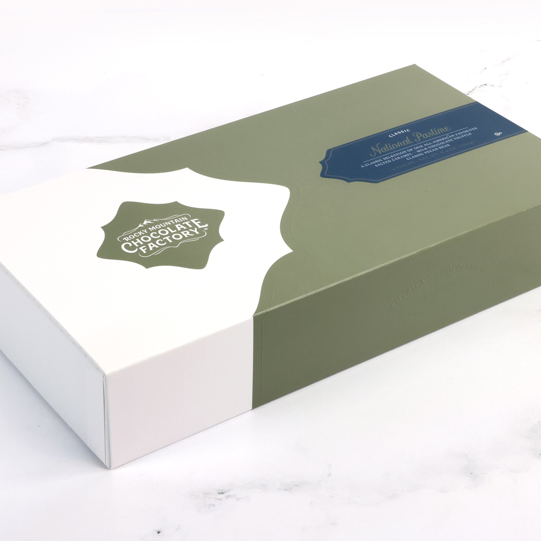 National Pastime | Boxed Assortment | Rocky Mountain Chocolate Factory