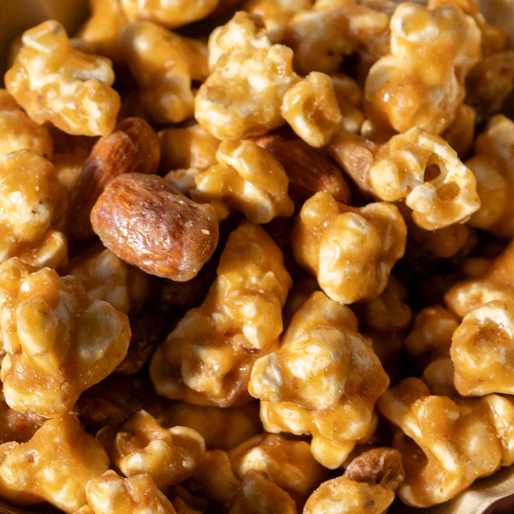 gourmet caramel popcorn, Rocky Pop, Rocky Mountain Chocolate Factory