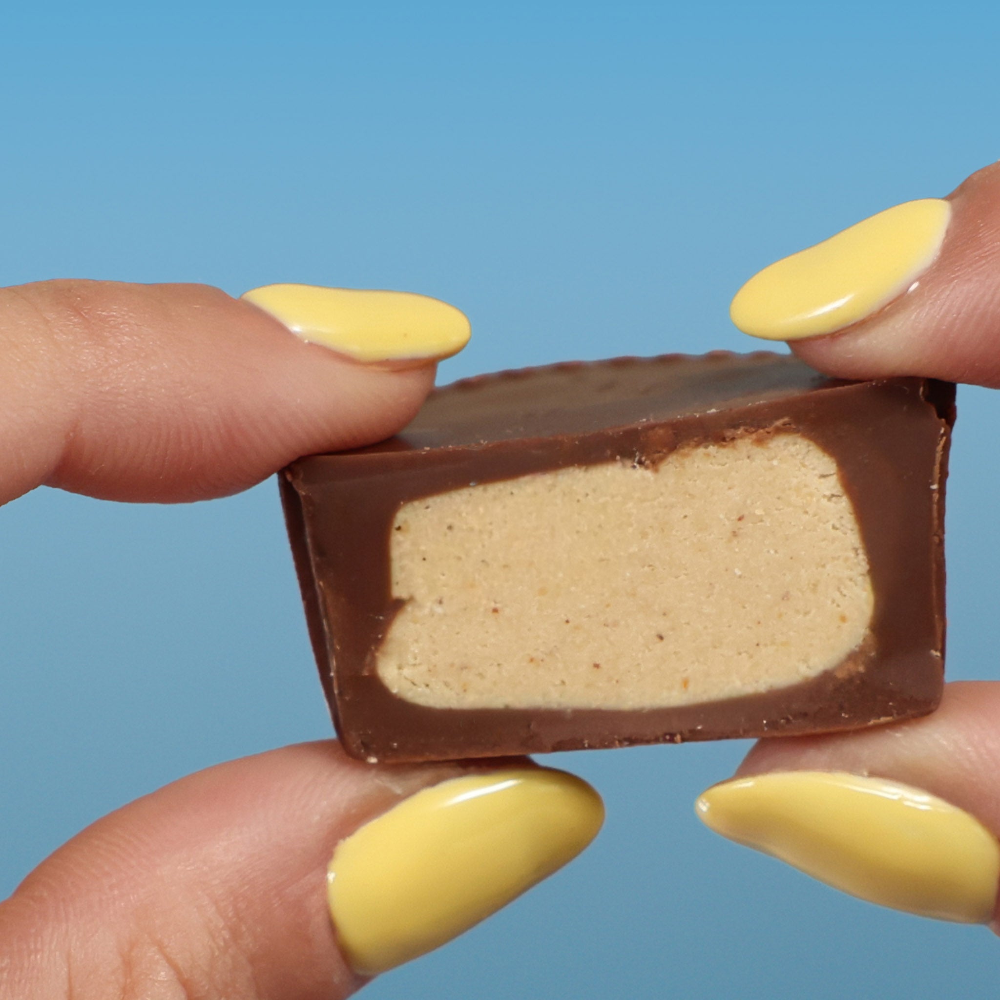 Peanut Butter Pail by Rocky Mountain Chocolate Factory closeup image